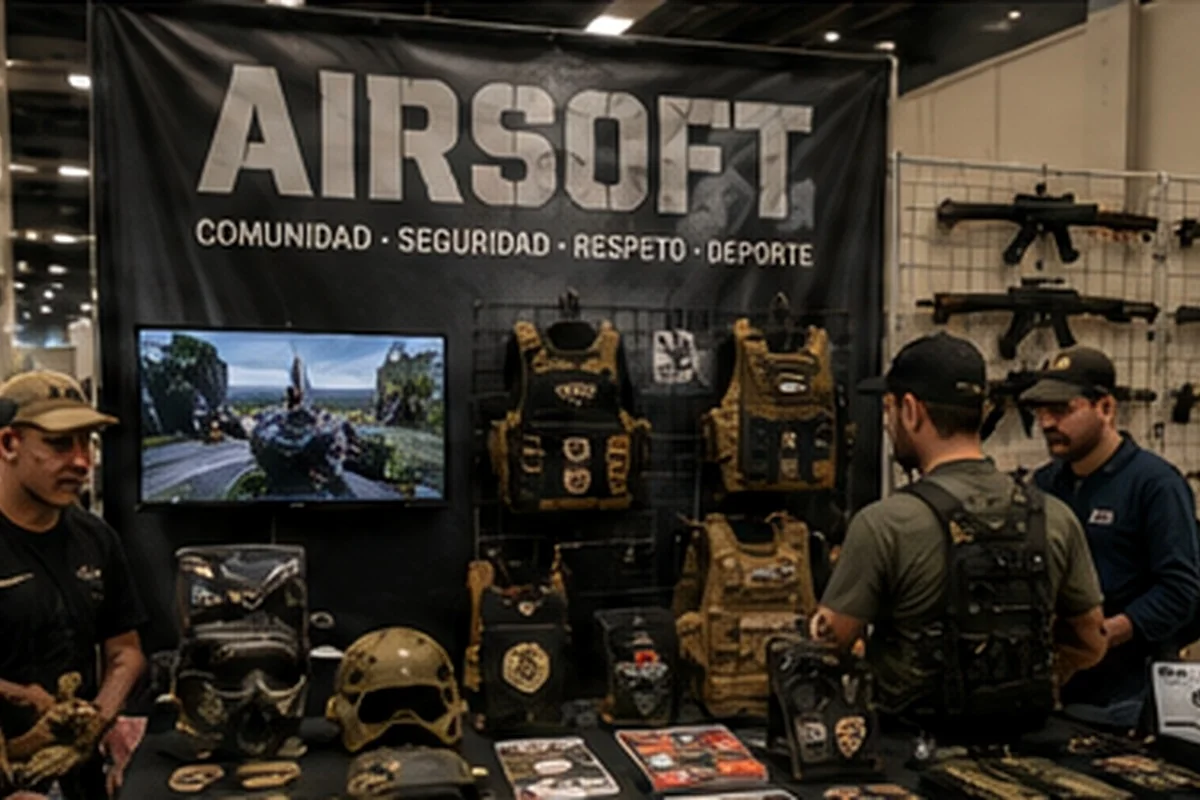 Airsoft · stand informativo — MODEL UP! 2026