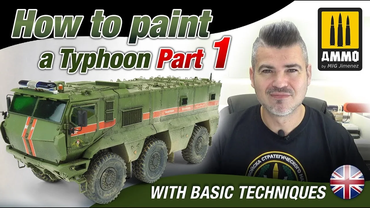 Proceso de pintura Typhoon AMMO