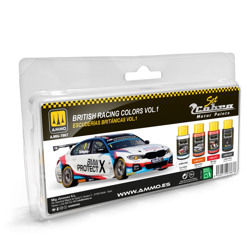 Cobra Motor Paints · British Racing Colors Vol. 1