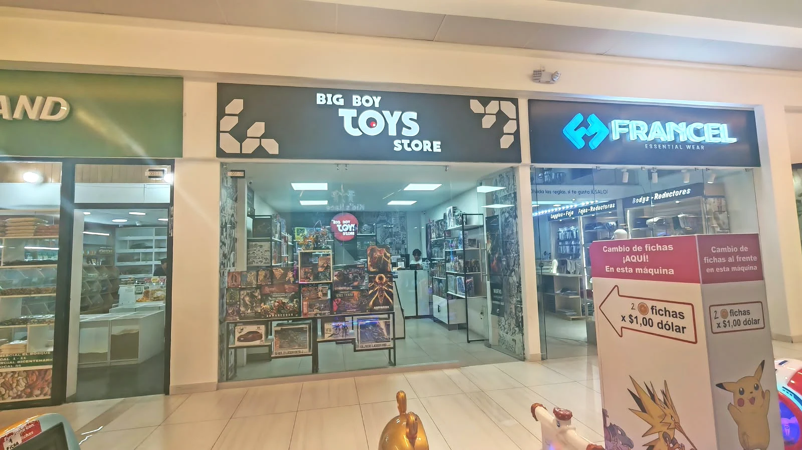 Fachada de The Big Boy Toy Store