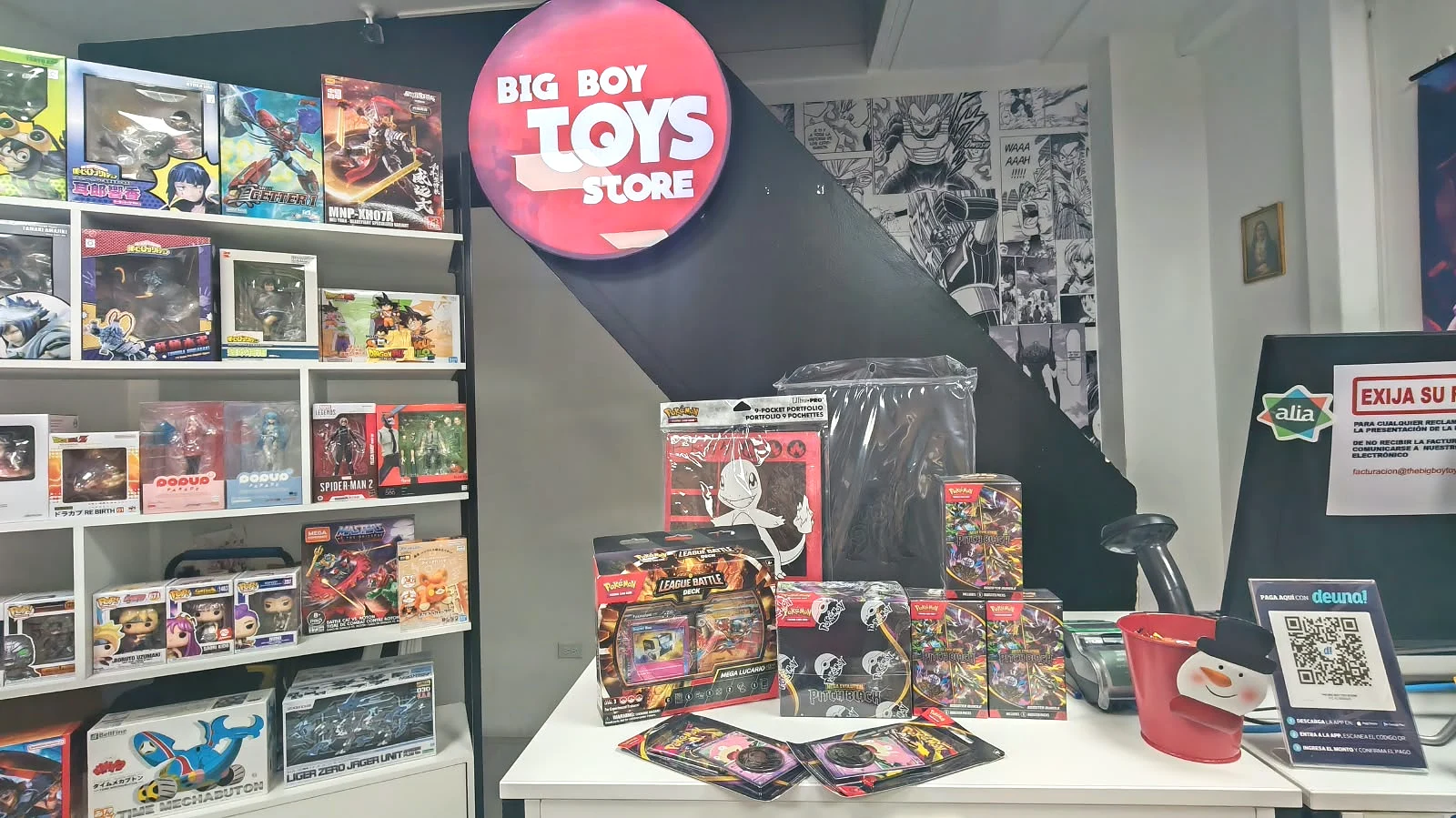 The Big Boy Toy Store con su identidad visual