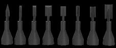DSPIAE RA-10 · Sanding Head For Reciprocating Sander (8PCS)