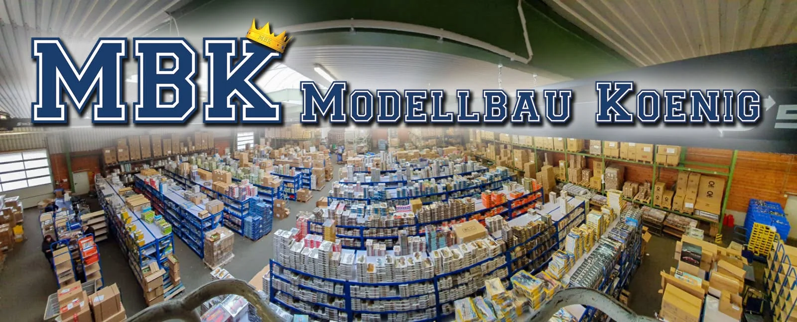 Panorama de la tienda especializada Modellbau-König