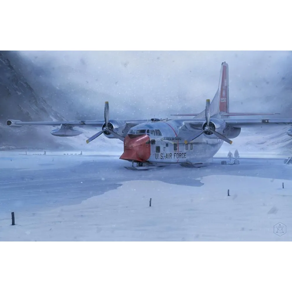 Roden · aviación histórica en ambientación invernal