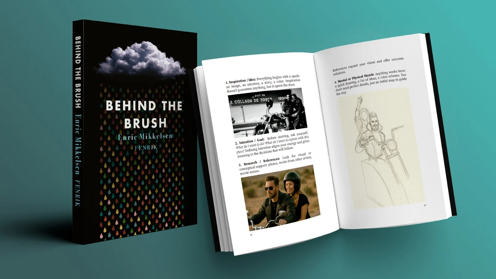 Behind the Brush de Enric Mikkelsen