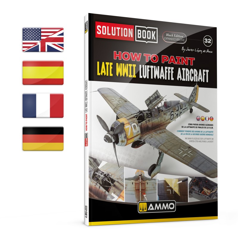CÓMO PINTAR AVIONES DE LA LUFTWAFFE DE FINALES DE LA II G.M.