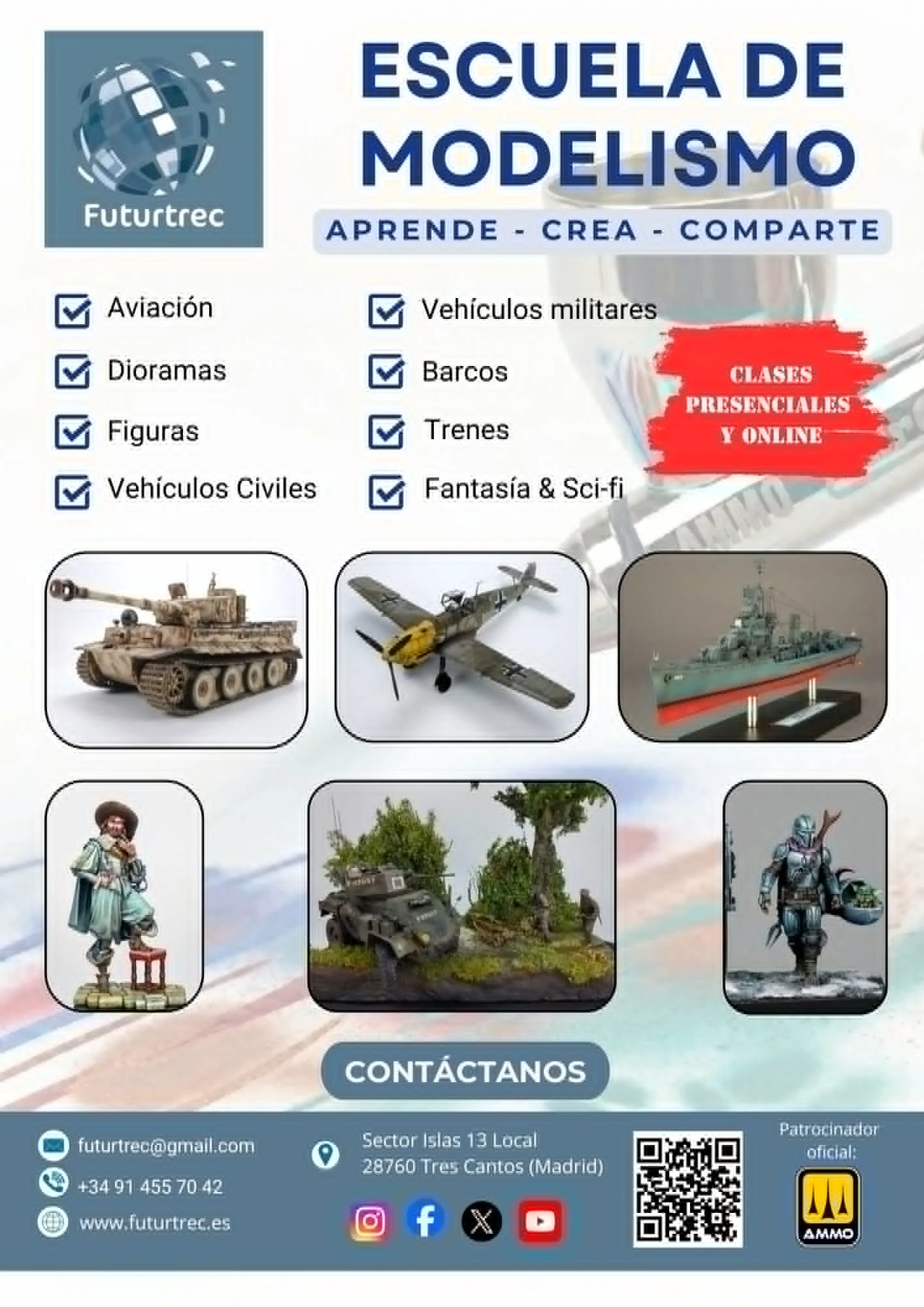 Trabajo de modelismo vinculado a la formación de Futurtrec
