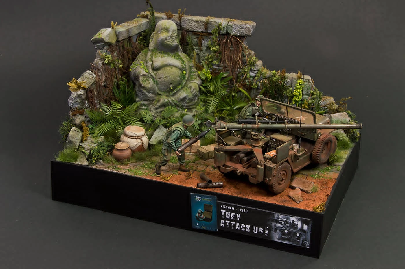 Diorama histórico de Jorge Porto del Corral